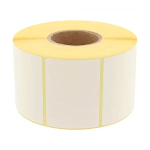 étiquettes thermiques blanches autocollantes format 43x35 mm pour impression professionnelle