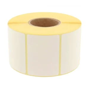 étiquettes thermiques blanches autocollantes format 45x35 mm pour impression professionnelle