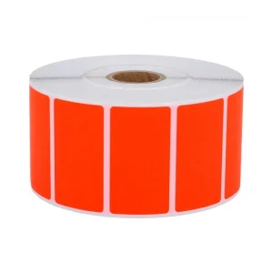 étiquettes thermiques couleurs autocollantes format 20x40 mm pour impression professionnelle