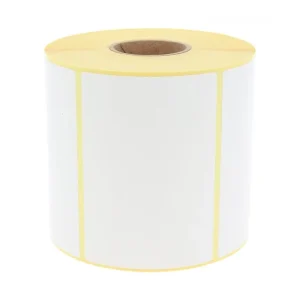 étiquettes thermiques blanches autocollantes format 100x58 mm pour impression professionnelle