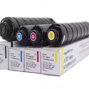 Pack de 4 toners originaux Canon C-EXV 52 (GPR-56 / NPG-72) Noir, Cyan, Magenta, Jaune pour imagePRESS.